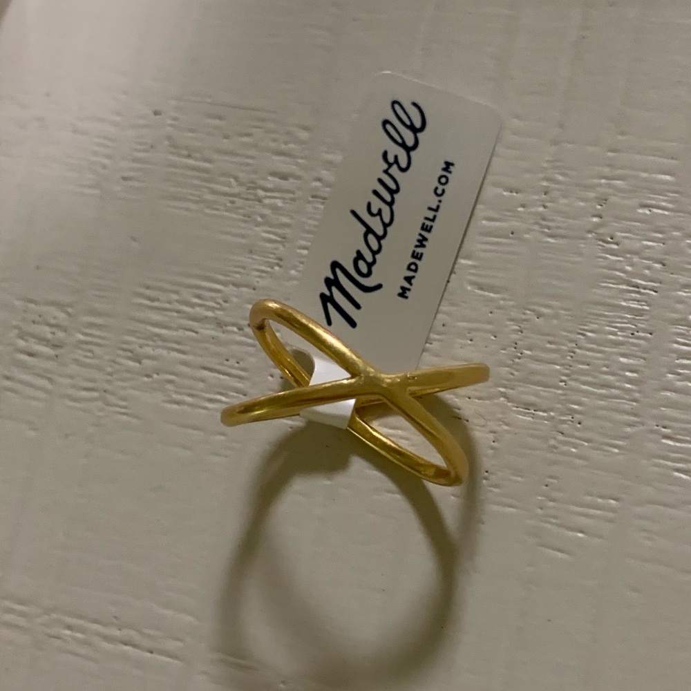 Madewell crossover ring
